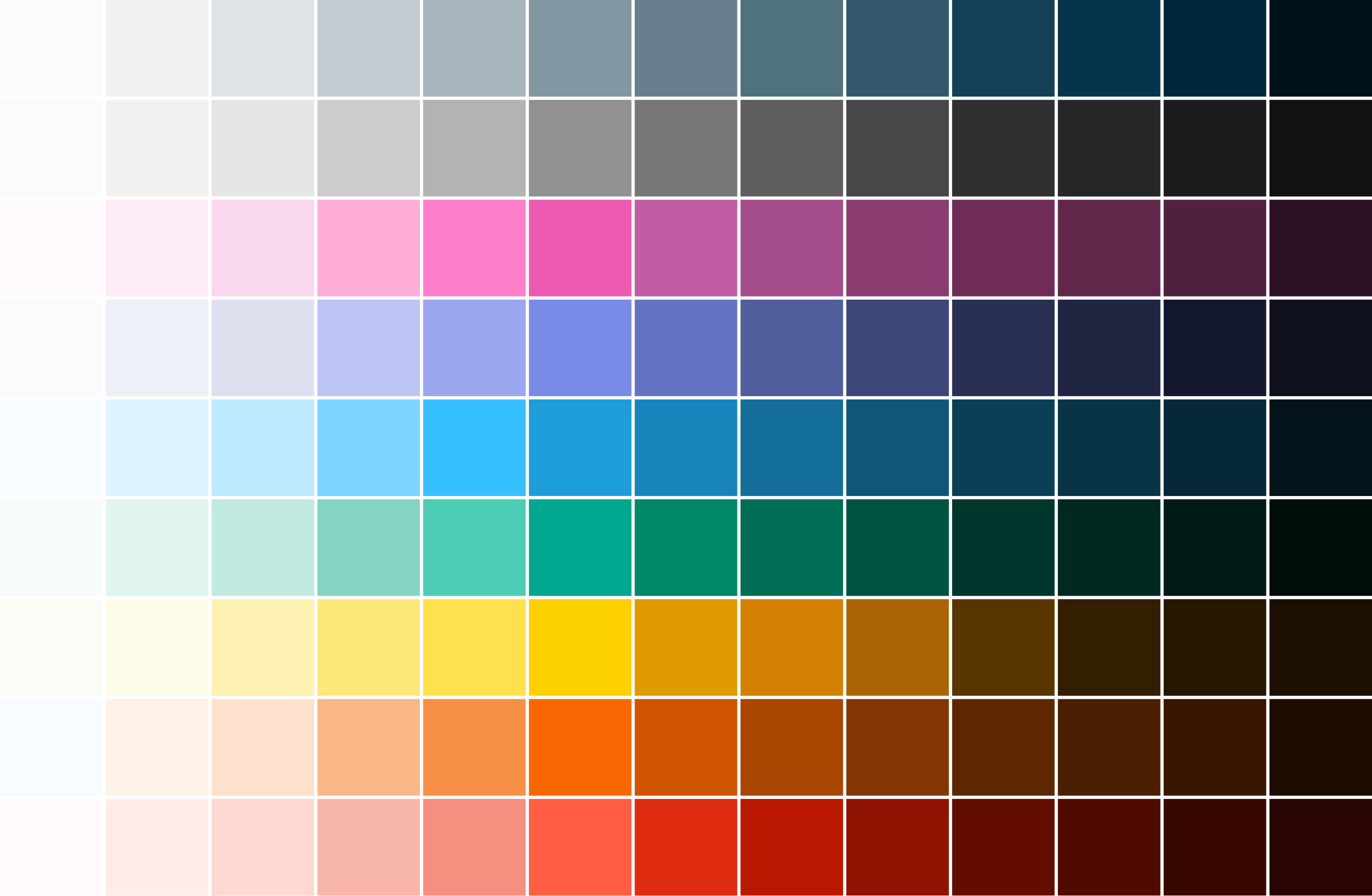 Well Color Palette