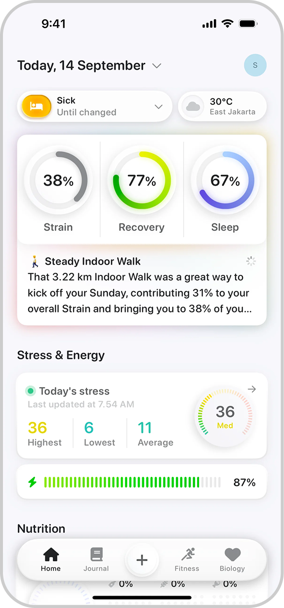 At-market health product screen 5