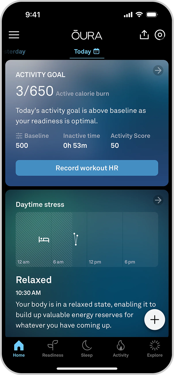 At-market health product screen 6