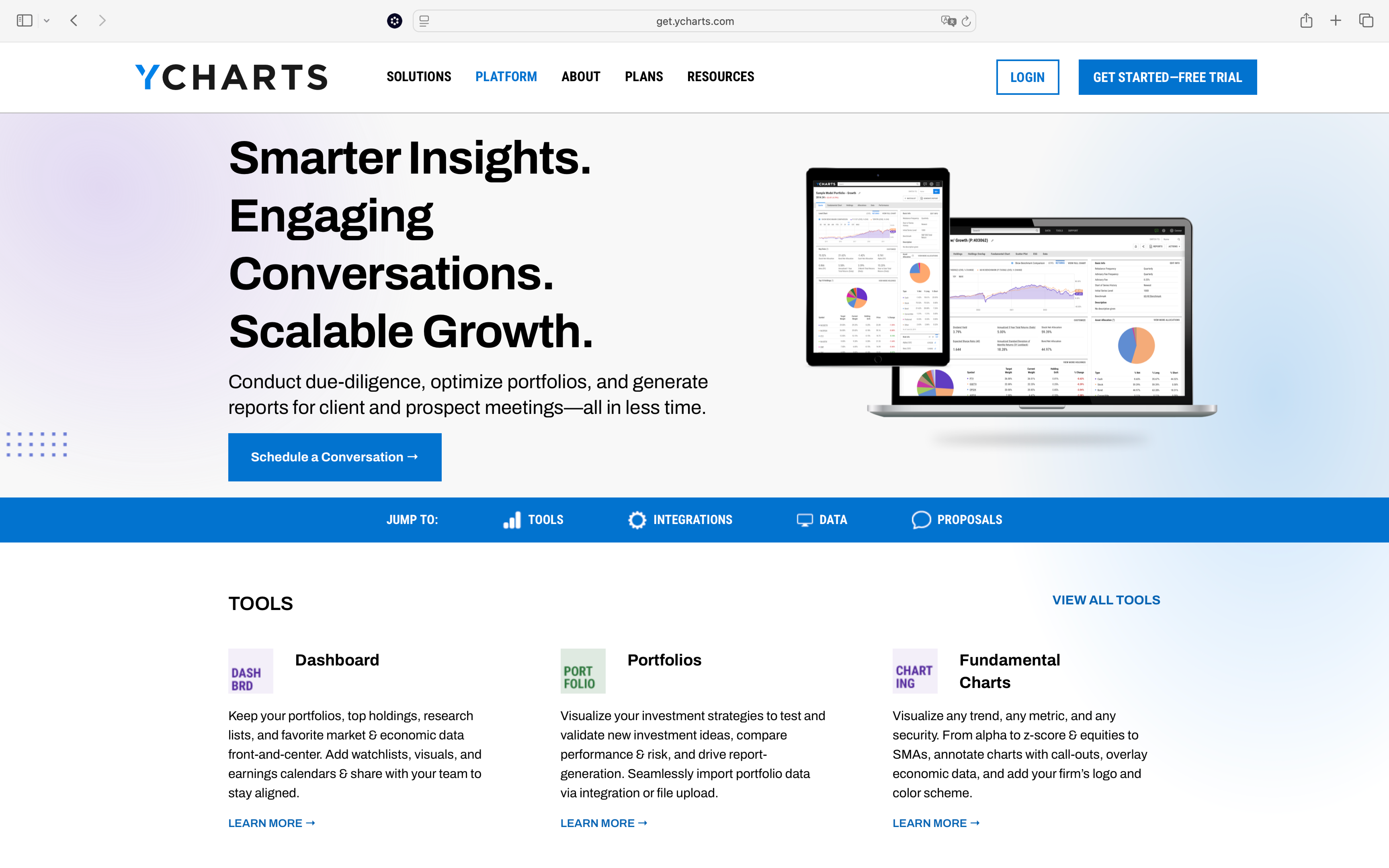 YCharts page preview 3